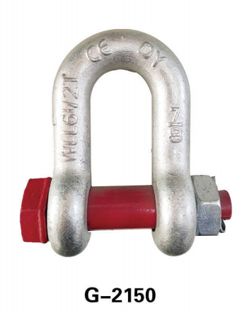 DAYAN/大雁 电镀锌 G-2150美式模锻卸扣 DX 1/4