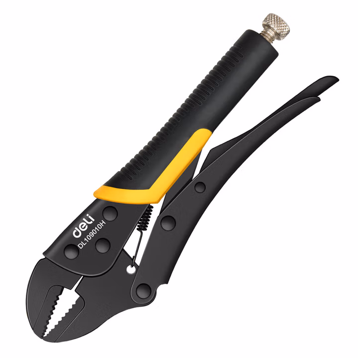 deli得力DL109010H发黑直口大力钳10寸(黑)(把)