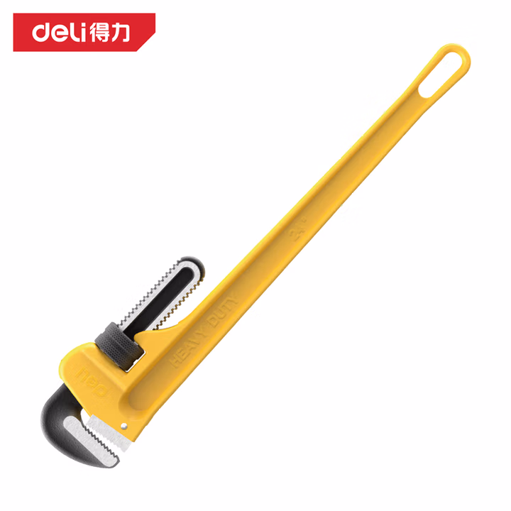 deli得力DL106024管子钳24寸(黄)(把)