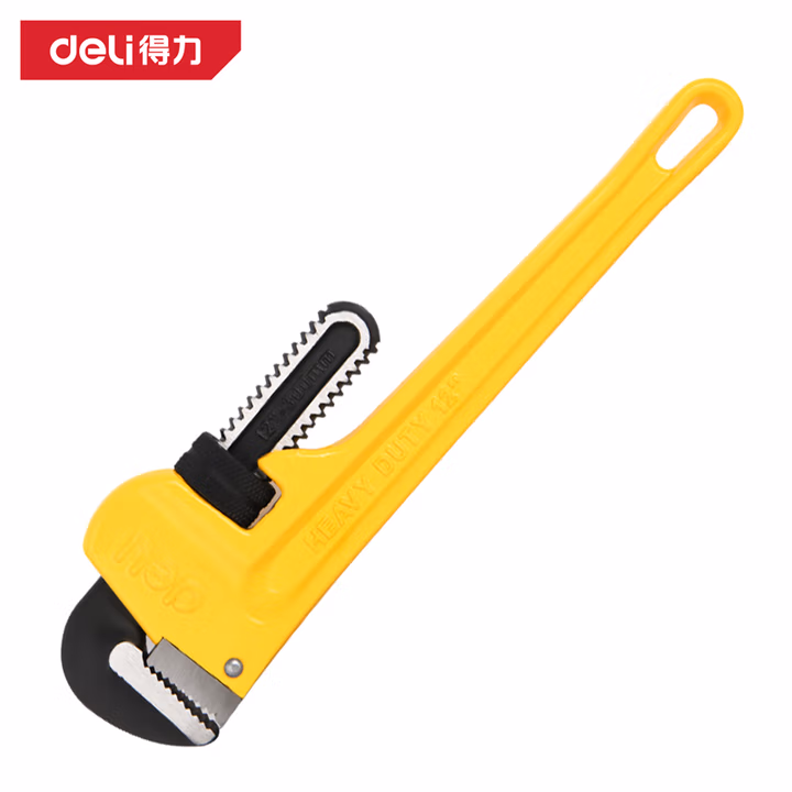 deli得力DL106012管子钳12寸(黄)(把)