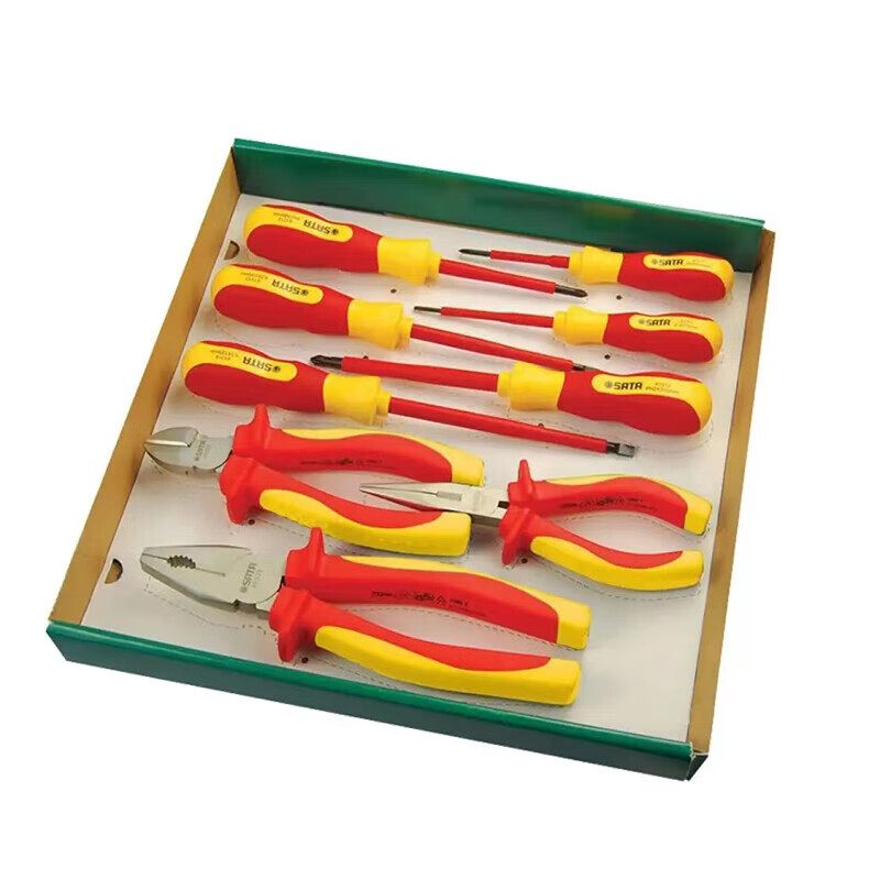 SATA/世达9件VDE绝缘耐压工具组套09262