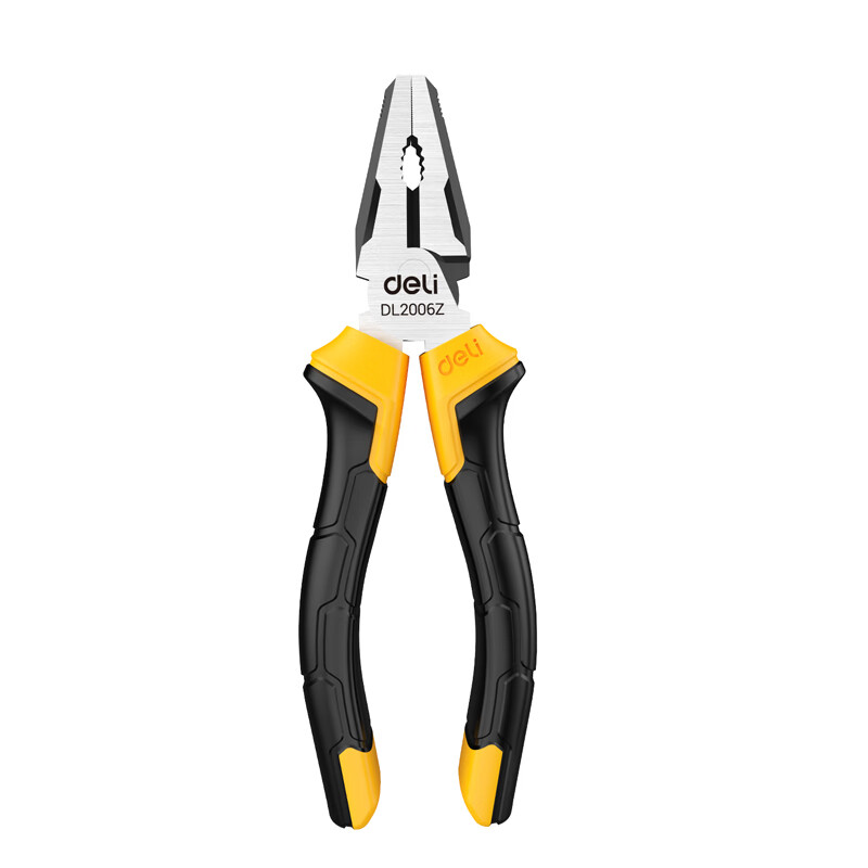 deli得力DL100509Z专业级日式钢丝钳9寸省力型(黄)(把)