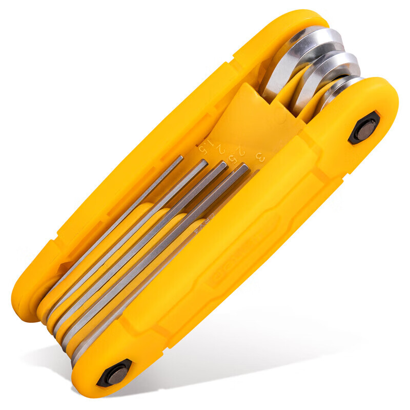 deli得力DL230308折叠平头内六角组套8件套(银)(套)