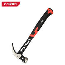 deli得力DL449016工业级连体羊角锤16oz(红)(把)