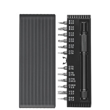 deli得力DL240025B居家精密螺丝刀25件套电子维修(黑)(套)