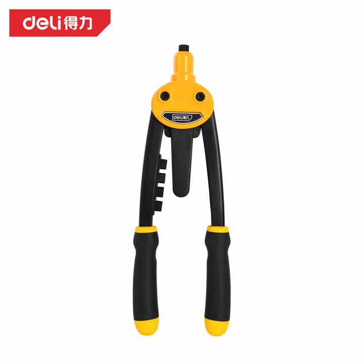 deli得力DL2331拉铆枪330mm5款导嘴(黄)(把)