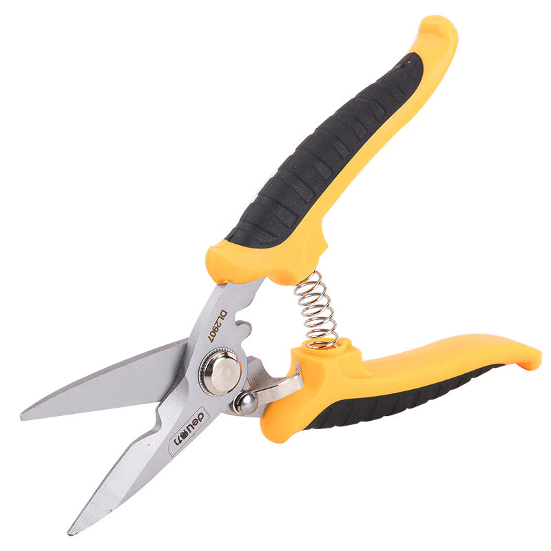 deli得力DL2907电工剪7寸(黄)(把)