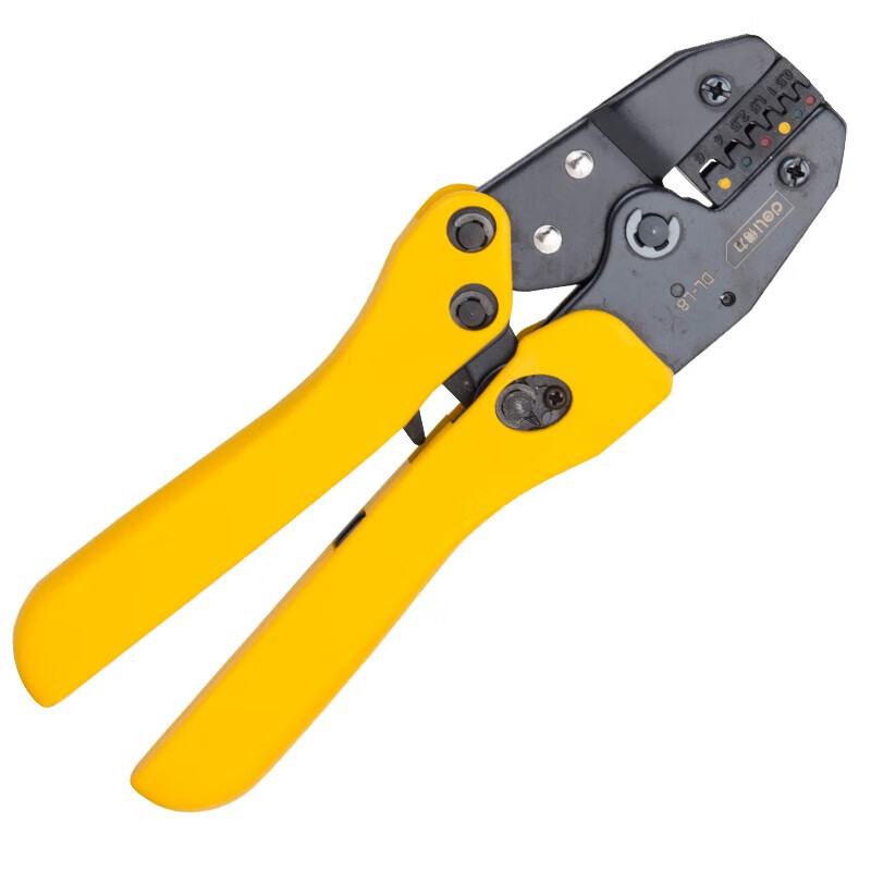 deli得力DL-L8欧式端子压接钳9寸(黄)(把)