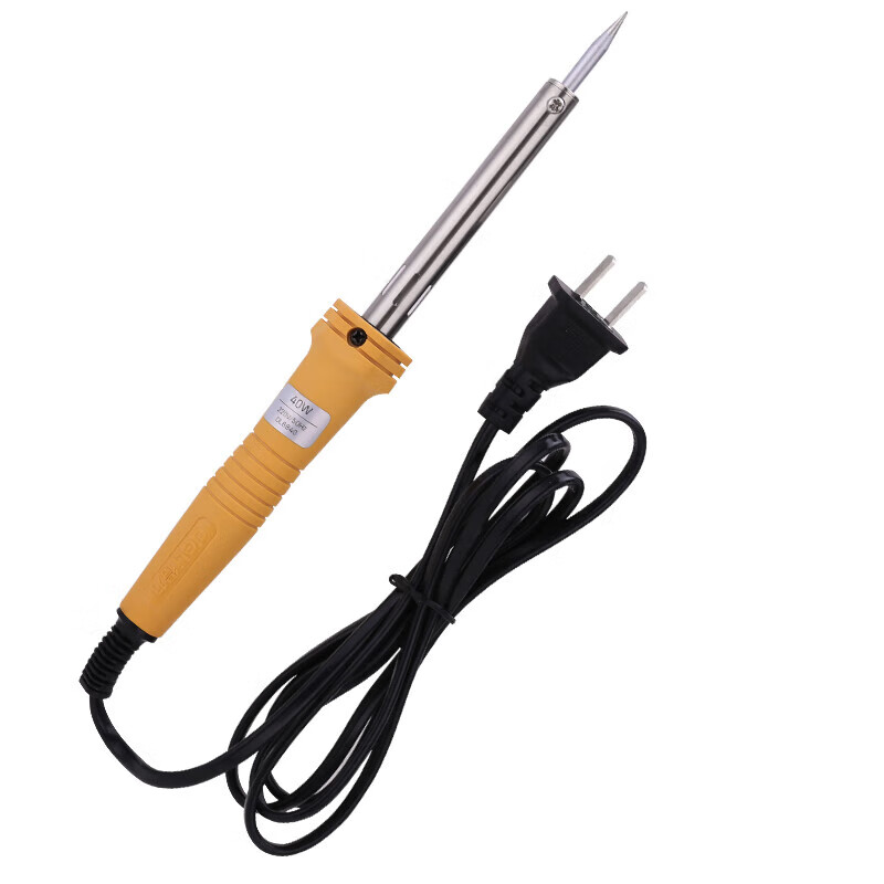 deli得力DL8840外热式恒温电烙铁40W尖头(黄)(把)
