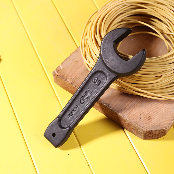 deli得力DL323105敲击呆扳手105mm(黑)(把)