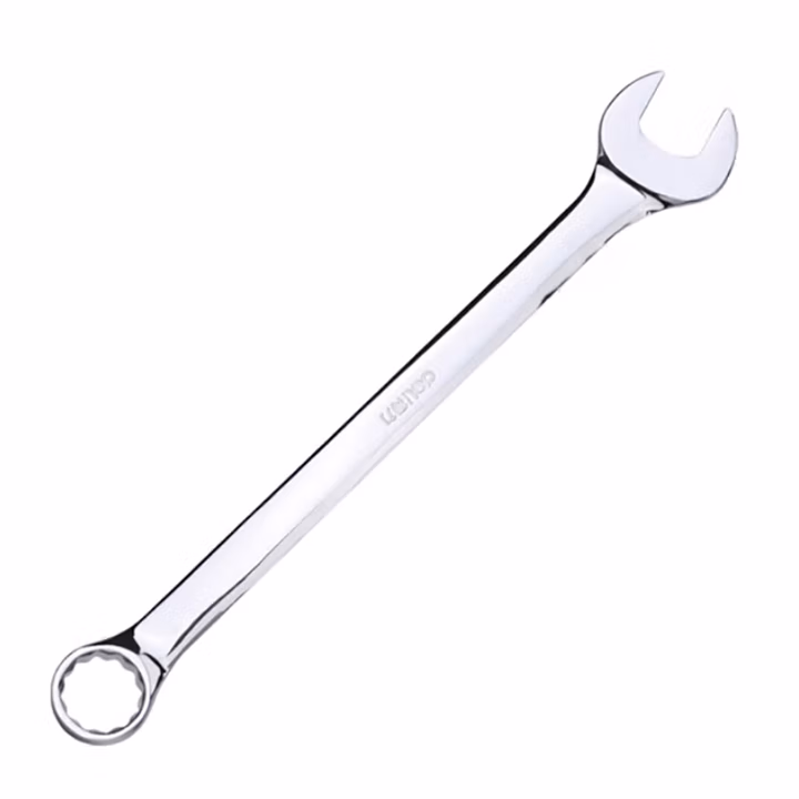 deli得力DL33113镜面两用扳手13mm铬钒钢(银)(把)