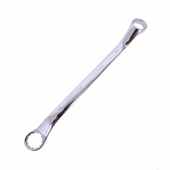 deli得力DL150810镜面双梅花扳手8x10mm(银)(把)