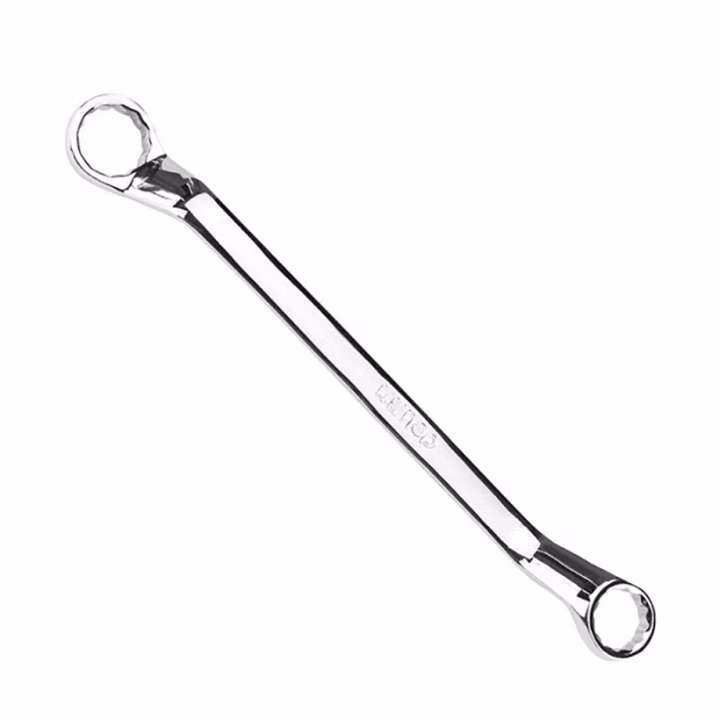 deli得力DL152427镜面双梅花扳手24x27mm(银)(把)