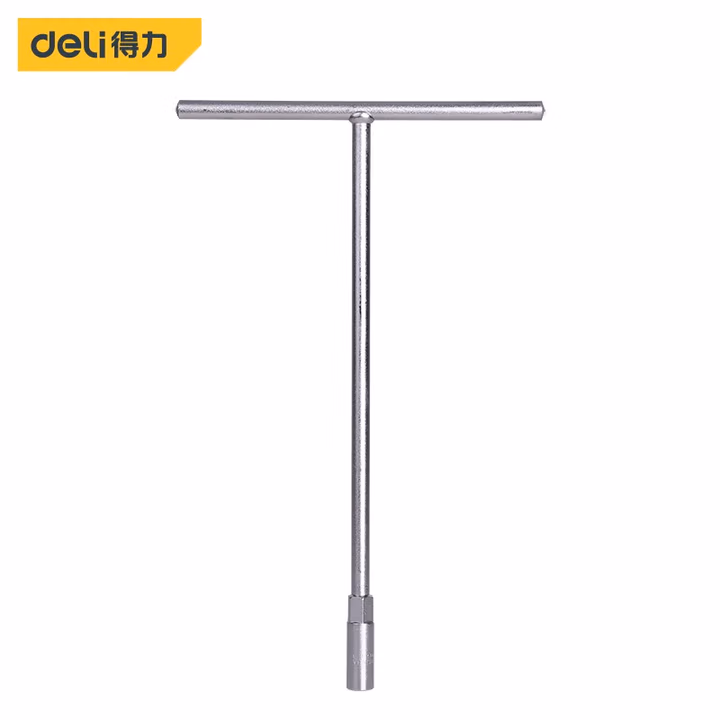 deli得力DL10_T型扳手10mm(银)(支)