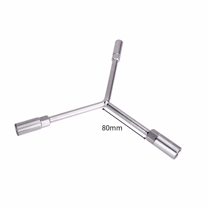 deli得力DL101214三叉扳手10x12x14mm(银)(支)