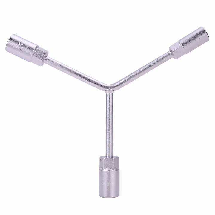 deli得力DL141719三叉扳手14x17x19mm(银)(支)