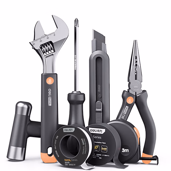 deli得力HT0008C_home系列组套8件套(橙)(套)