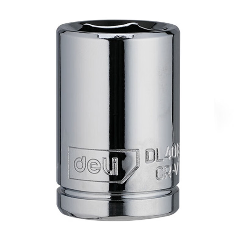 deli得力DL4010(终保)12.5mm系列六角套筒10mm(银)(支)