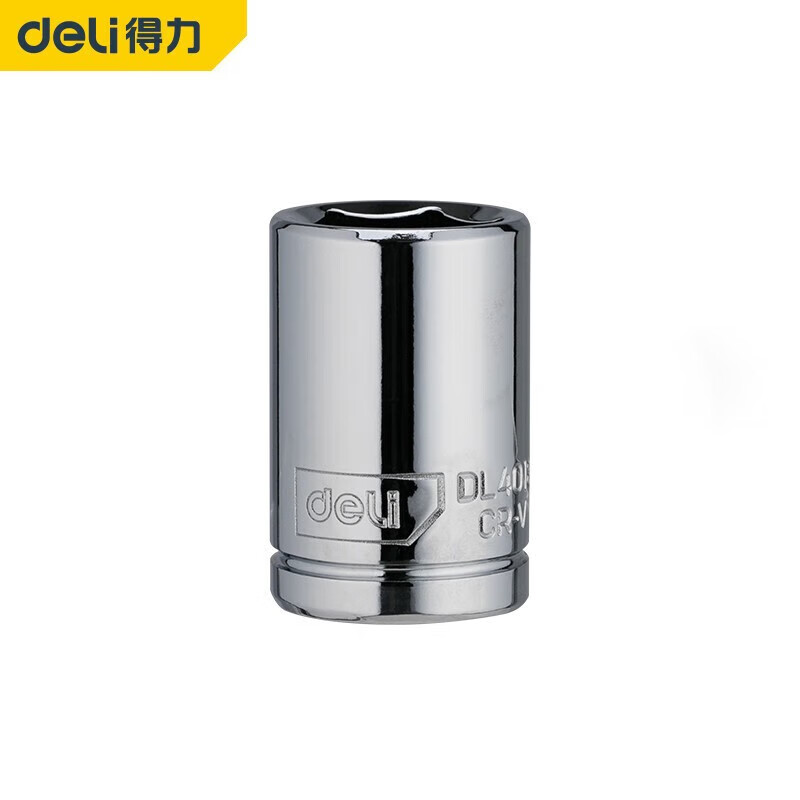 deli得力DL4014(终保)12.5mm系列六角套筒14mm(银)(支)