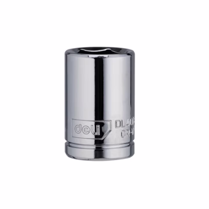 deli得力DL4027(终保)12.5mm系列六角套筒27mm(银)(支)