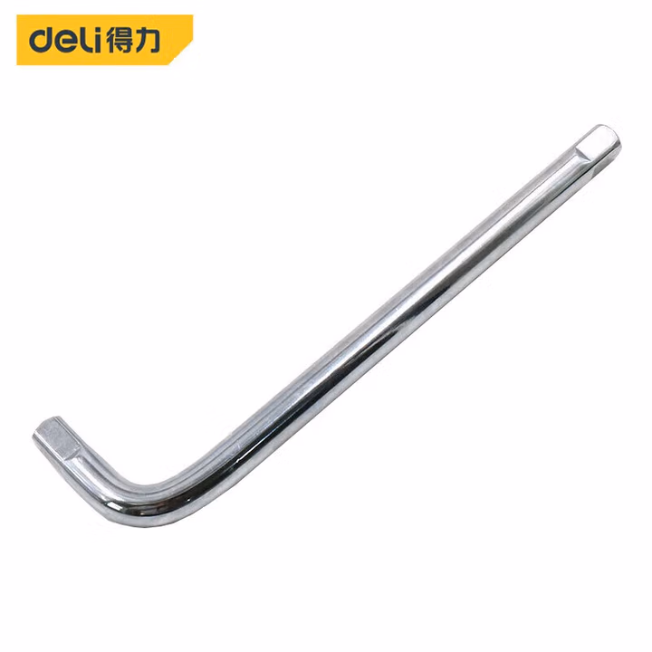 deli得力DL4350(终保)12.5mm系列L型接杆10寸(银)(支)