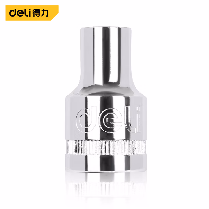 deli得力DQ2449(终保)10mm系列六角套筒9mm(银)(支)