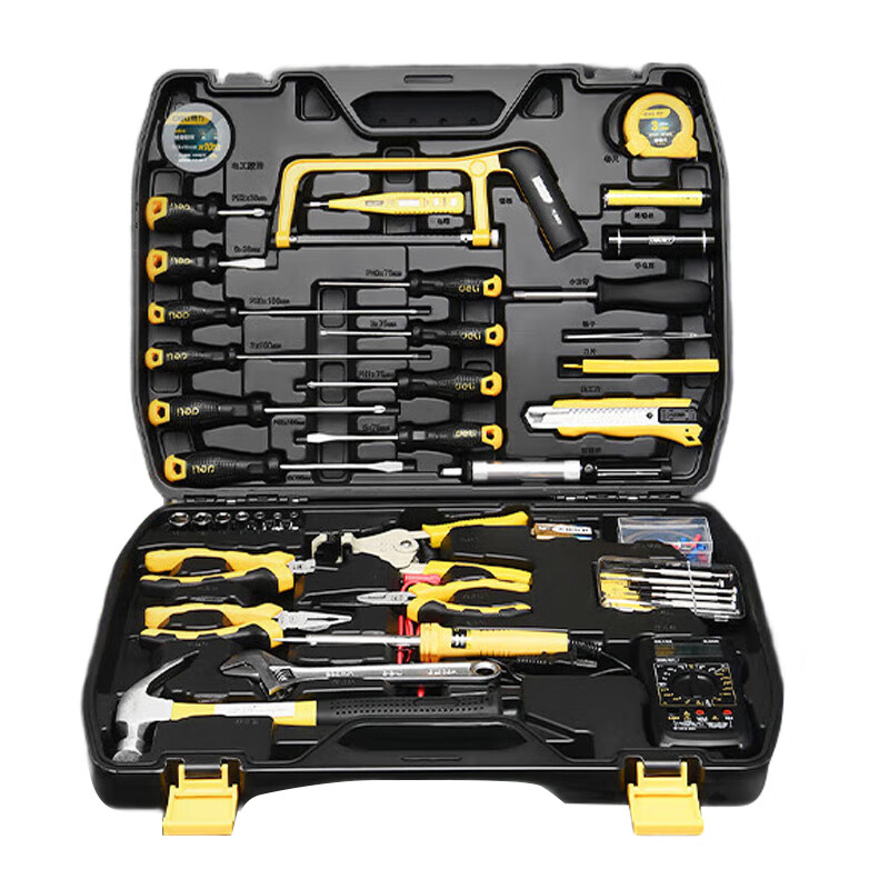 deli得力DL5968电讯综合维修套装43件套(黑)(套)