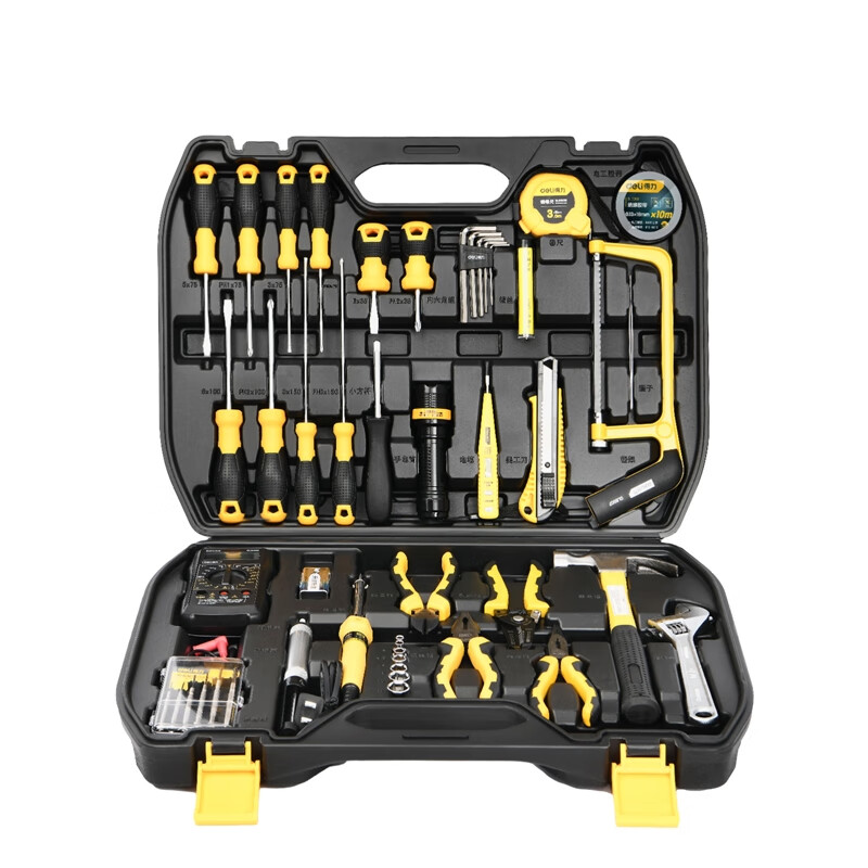 deli得力DL1042电讯综合维修套装42件套(黑)(套)