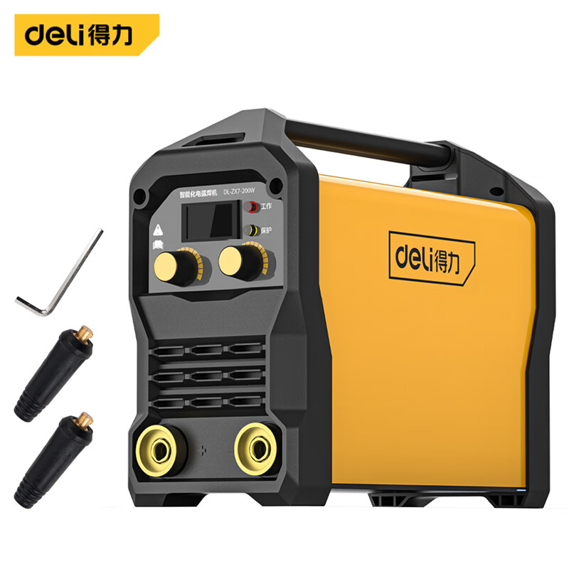 deli得力DL-ZX7-200W智能化电弧焊机(新VI)(黄)(台)