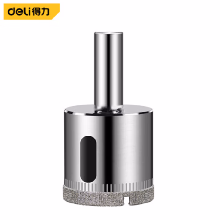 deli得力DH-BKK120-W1玻璃瓷砖开孔器12mm(银)(个)