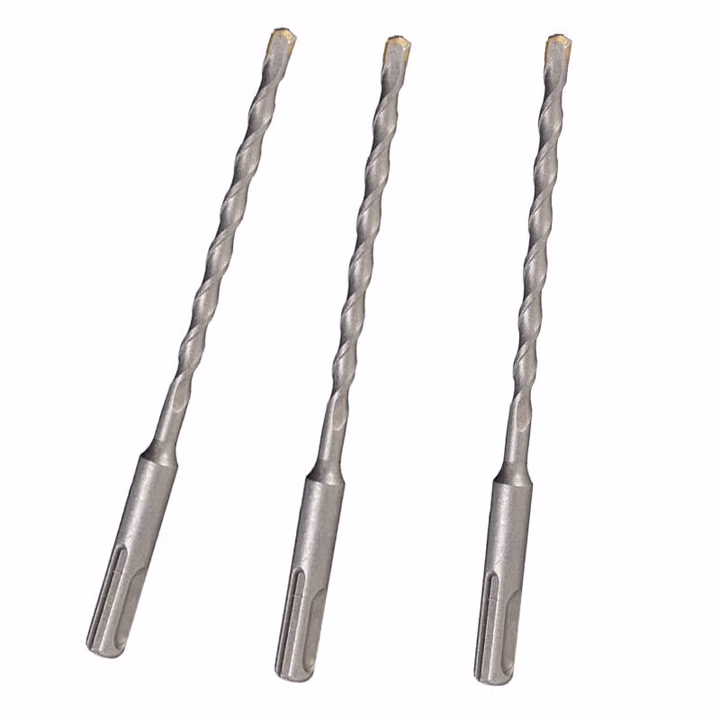 deli得力DL-Y12210圆柄电锤钻12×200mm_ YG8C(银)(支)