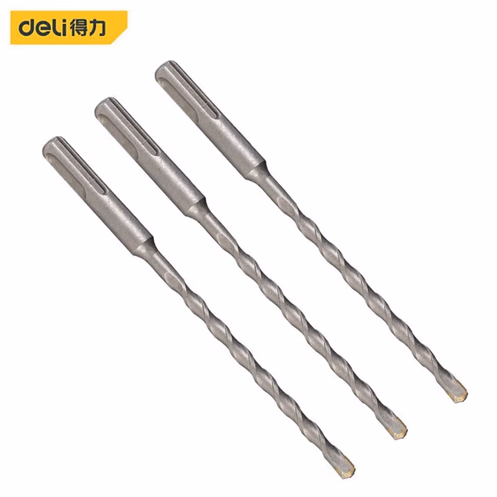 deli得力DL-Y06160圆柄电锤钻Φ6*160mm(银)(支)