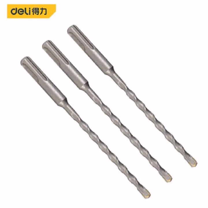 deli得力DL-Y10160圆柄电锤钻Φ10*160mm_ YG8C(银)(支