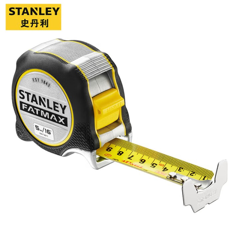 STANLEY/史丹利 FATMAX Xtreme 公英制卷尺 5m/16'' FMHT38215-5