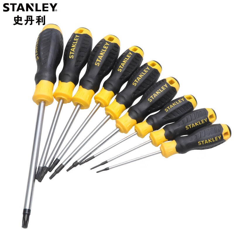 STANLEY/史丹利 B系列胶柄花形螺丝批T8x75mm 60-841-23