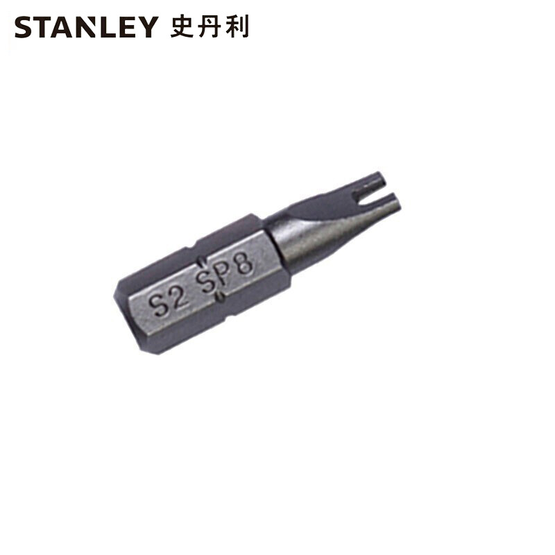 STANLEY/史丹利 6.3MM系列U形旋具头SP10x25mm(x10) 63-164T-23