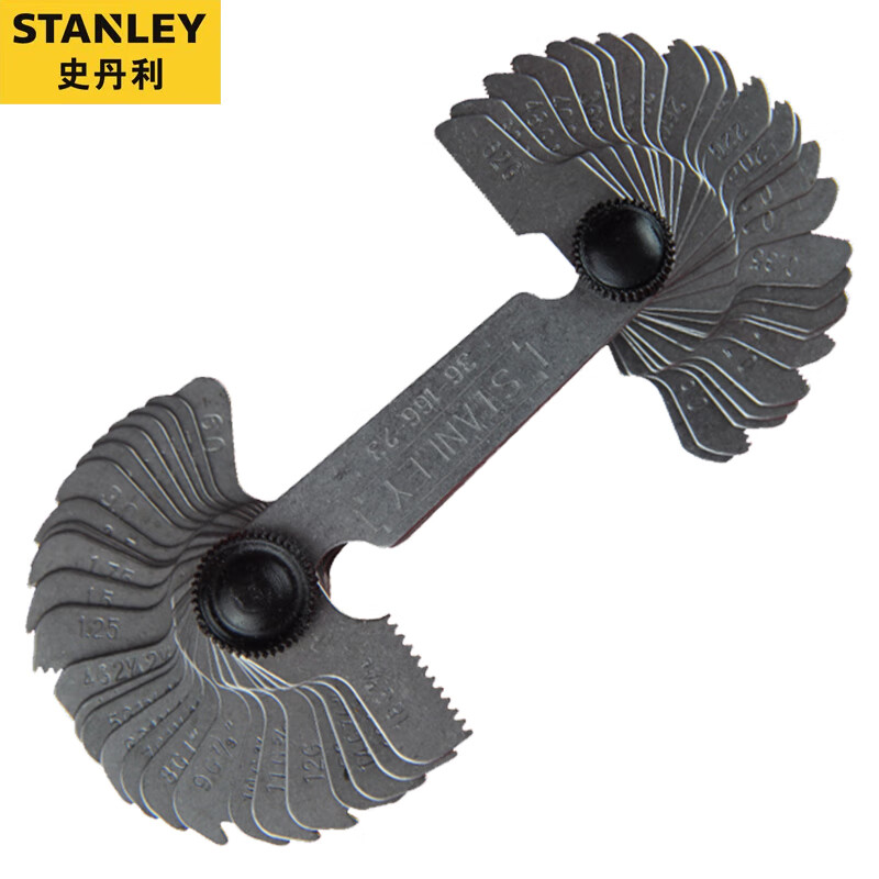 STANLEY/史丹利 52件装公英制螺纹规 36-166-23