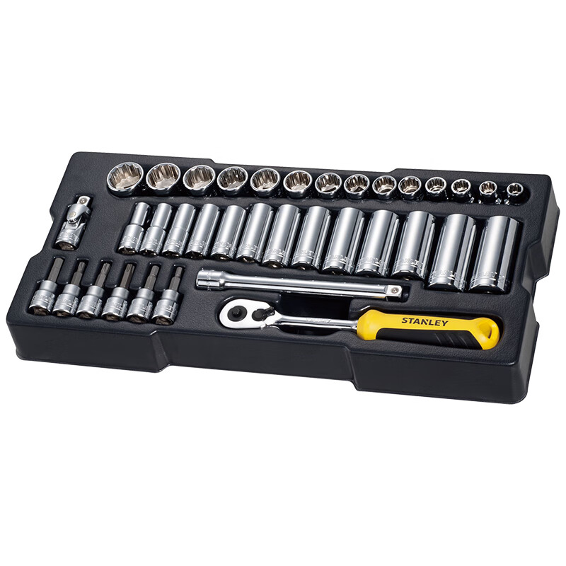 STANLEY/史丹利 36件10MM系列公制套筒钻石盒组套 STMT74174-8C-23