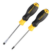 STANLEY/史丹利 2件B系列胶柄一十字螺丝批 66-670-23