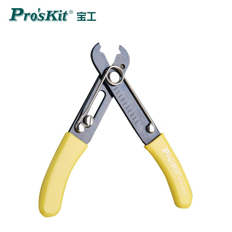 PROSKIT/宝工 可调式简易剥线钳(0.5~4.0mm) 6PK-223
