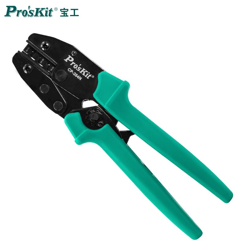 PROSKIT/宝工 莫士端子棘轮压钳 CP-384N