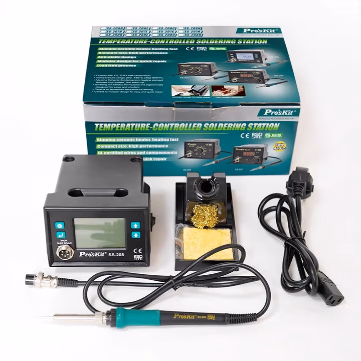 PROSKIT/宝工 防静电数显温控焊台 SS-208H