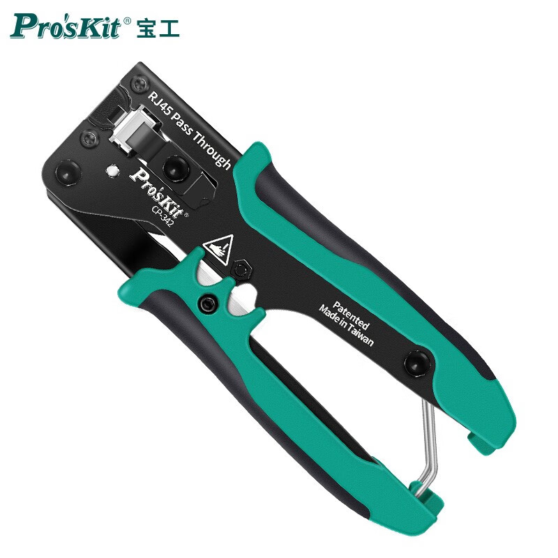 PROSKIT/宝工 穿孔式网路压接钳 CP-342
