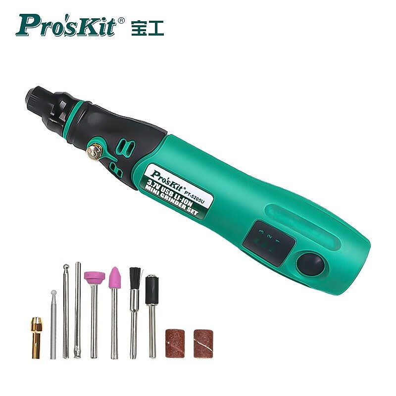 PROSKIT/宝工 USB充电电磨组,Li-ion 3.7V 600mAh PT-5205U