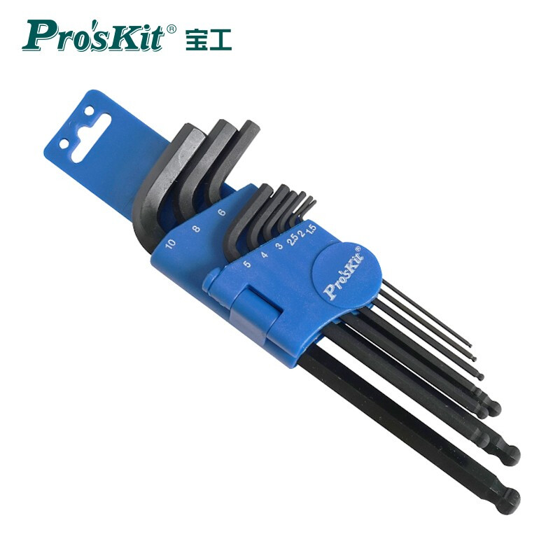 PROSKIT/宝工 S2球型六角扳手组(9支组) 8PK-028