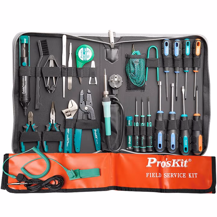 PROSKIT/宝工 电子电气维修工具组（26件）不含防静电桌布 PK-2088H