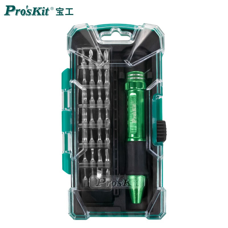 PROSKIT/宝工 30pcs铝合金手柄精密起子组 SD-9608
