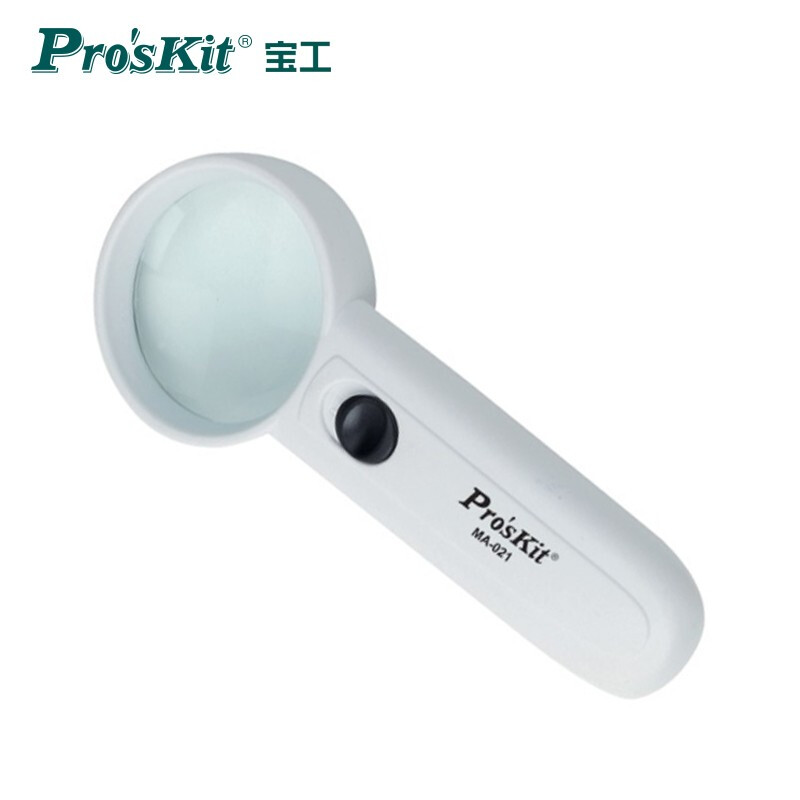 PROSKIT/宝工 3.5X手持式LED灯放大镜 MA-021