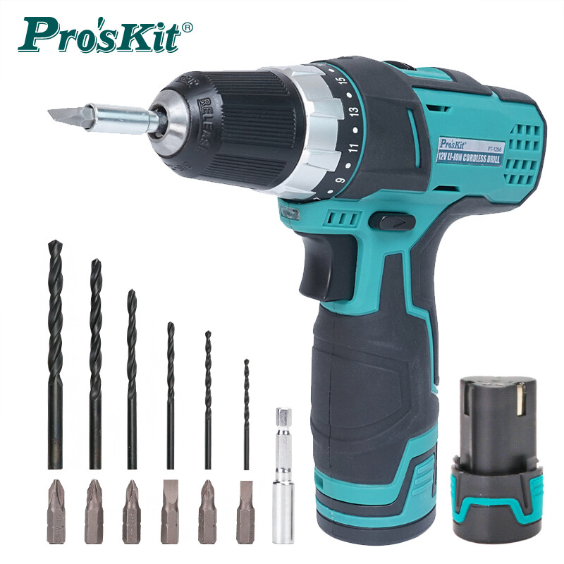 PROSKIT/宝工 12V锂电池电钻 PT-1206G