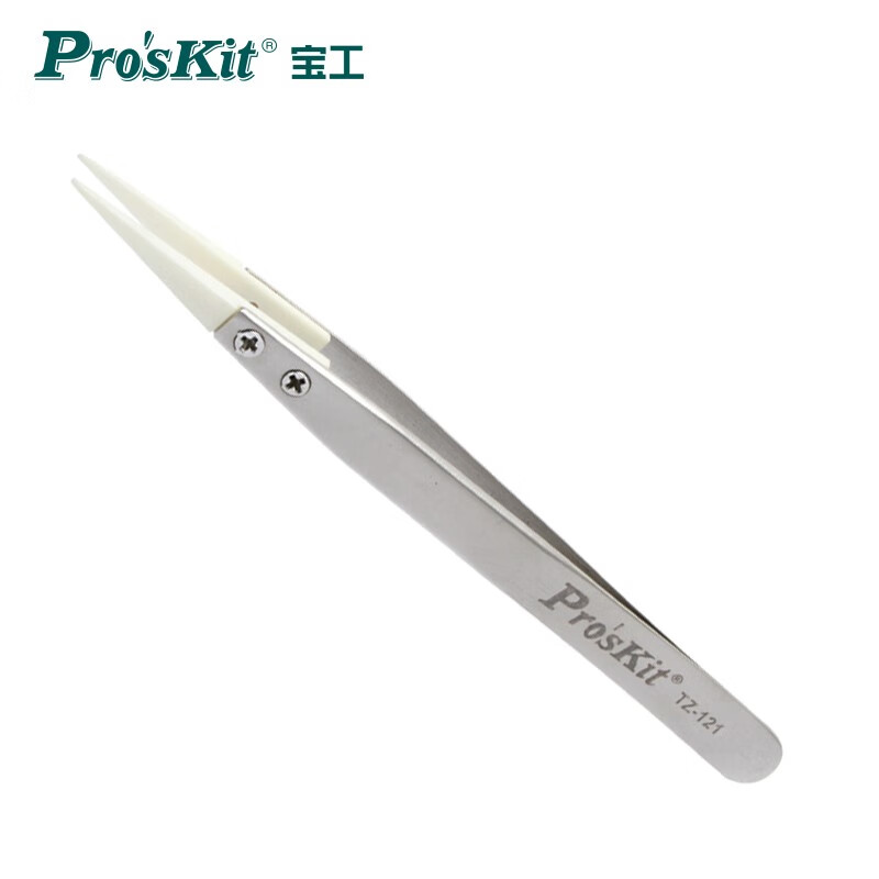 PROSKIT/宝工 陶瓷特尖镊子 TZ-121